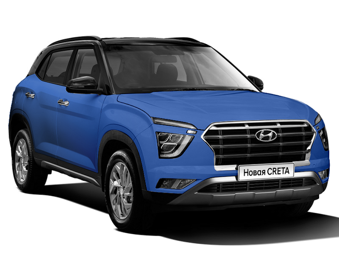 Hyundai Creta Galaxy Blue