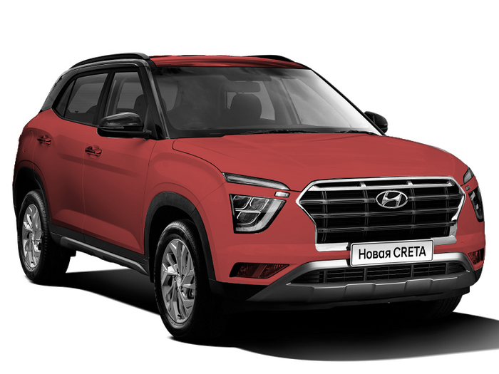 Hyundai Creta Dragon Red Pearl