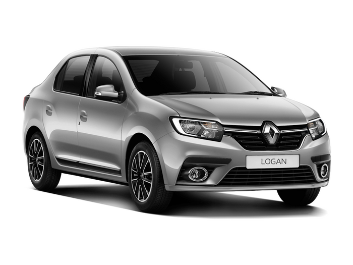 Renault Logan Серебристый металлик